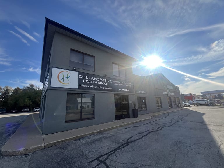 Commercial storefront building on our recurring route